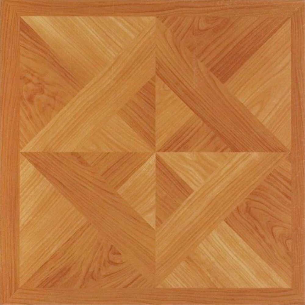 Ergode Nexus Classic Light Oak Diamond Parquet 12x12 Self Adhesive Vinyl Floor
